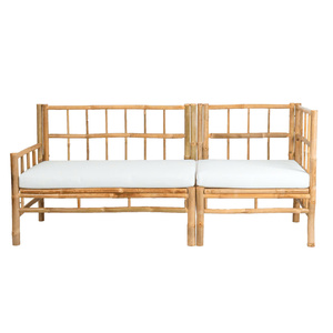 High Quality Modern 5-Piece <b>Bamboo</b> Rattan <b>Sofa</b> Set for Living Room Comfortable Cushions Vietnam Origin Model SR-<b>BAMBOO</b>.CRAFT 24 - Product Image 1