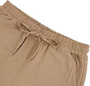 Ensemble de survêtements d'été brodés 2 pièces pour hommes, haut à capuche à manches courtes, short décontracté 100 % coton à motifs floraux, séchage rapide, style vintage plage - Product Image 6