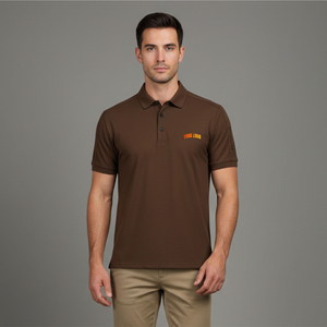 Polo homme tendance été, 100% coton, manches courtes, séchage rapide, respirant, personnalisable, style hip hop. - Product Image 1