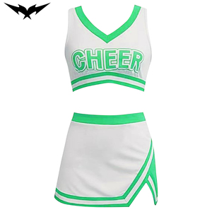 Uniforme de Competición de Animadoras para Mujer Adulta, Diseño Deportivo Bigetron, Personalizado con Pedrería Brillante Allstar, Impresión por Transferencia de Calor - Product Image 3