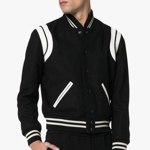 Wholesale Customize Plus Size Men's <b>Jackets</b> Bomber Lettermen <b>Jacket</b> for Men Wholesale Unisex Fashion <b>Jacket</b> 2025 - Product Image 6