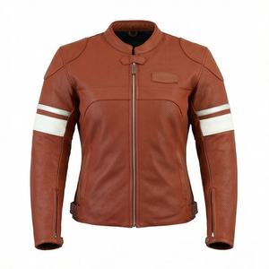Veste de moto en cuir véritable pour homme de qualité supérieure, nouvelle arrivée, vestes de moto d'hiver, protections amovibles, personnalisables - Product Image 1