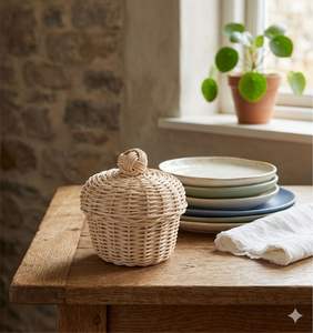 Cesta de Mimbre Artesanal - Product Image 4