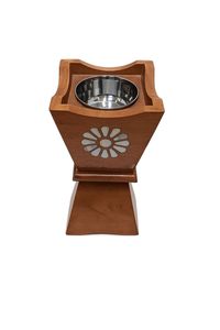 Handcrafted Wooden <b>Bakhoor</b> Burner for <b>Oud</b> Incense Traditional Arabic Incense Holder for Home Fragrance Meditation and Prayer - Product Image 5