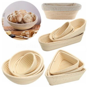 Juego de cestas de fermentación de ratán natural de alta calidad, las más vendidas, económicas y sostenibles, hechas en Vietnam para hornear en casa. - Product Image 5