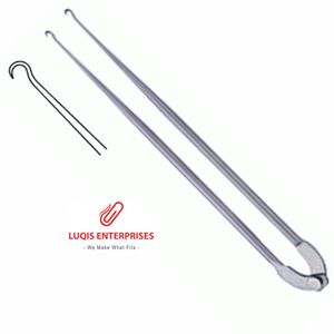 Humby Swivel Skin Hook 11.5cm 2 Prongs Instrument chirurgical en acier inoxydable réutilisable - Product Image 2