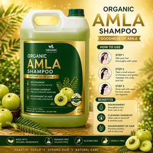 Champú Herbal de Amla Puro – Nutre las Raíces, Limpia <span class=keywords><strong>el</strong></span> Cuero Cabelludo y Controla <span class=keywords><strong>el</strong></span> <span class=keywords><strong>Frizz</strong></span> - Product Image 4