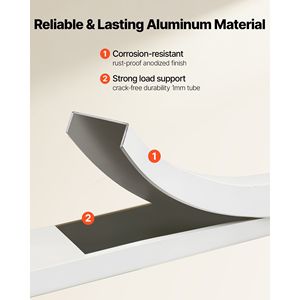 Scala Portatile in Alluminio a 4 Gradini con Pedale Antiscivolo e Impugnatura Confortevole, Design Pieghevole Largo, Capacità 330 Libbre - Product Image 5
