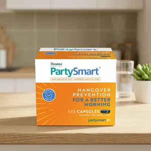Cápsulas PartySmart de Himalaya Wellness de Gran Calidad, Suplemento Natural a Base de Hierbas Puras para el Apoyo a la Salud Digestiva y del Hígado para Adultos - Product Image 4