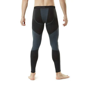 Leggings de compression unisexes avec logo personnalisé, visibilité nocturne, collants de cyclisme respirants, antibactériens, coupe-vent, protection UV - Product Image 4