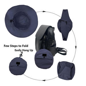 Chapeau Bob Premium Personnalisé avec Logo Privé – Chapeau de Soleil Tendance Streetwear pour Voyage et Loisirs en Extérieur - Product Image 4