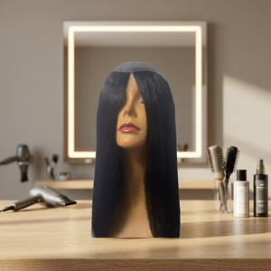 Prothèse capillaire en cheveux Remy à texture lisse, densité 130%, base PU, nouée à la main, pour femmes, cheveux indiens, fabriquée au Bangladesh, Taz Hair Bangladesh - Product Image 6
