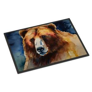 Felpudo de oso Kodiak, alfombra antideslizante, lavable, de pila baja, para entrada interior/exterior, 24H X 36W, alfombrilla para puerta Delantera - Product Image 1