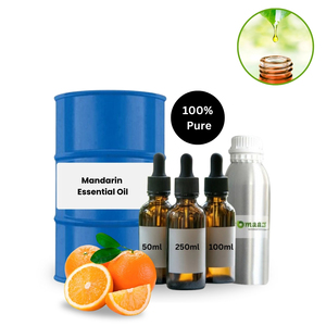 Aceite Esencial de Mandarina Aromaaz International 100% Puro Prensado en Frío a Base de Cáscara con Aroma Cítrico Certificado por GMP Revitalizador de Piel - Product Image 4