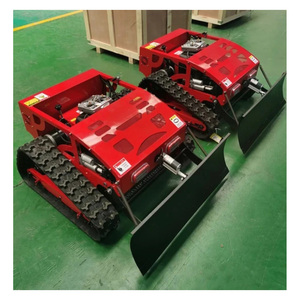 Tracked lawn mower remote control machine for difficult terrain and hillside mowing - Product Image 2