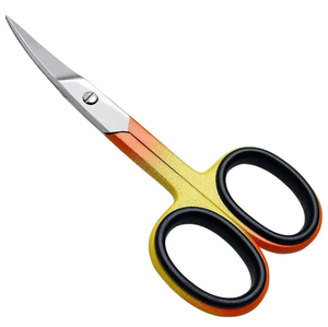 Ciseaux à cuticules professionnels à lame courbée, outil de soin des ongles pour salon de manucure et de beauté - Product Image 1