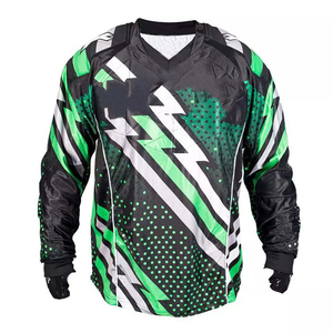 Camiseta Deportiva Personalizada para Paintball, Manga Larga, 100% Poliéster, Secado Rápido, Transpirable, Unisex, Sublimación - Product Image 5