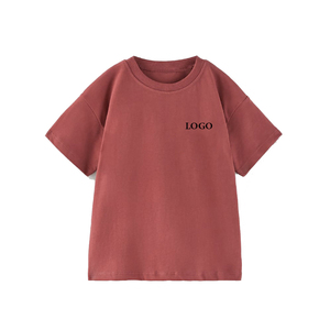 T-shirt décontracté pour homme, couleur unie, manches courtes, col rond, coupe classique, 100% coton jersey tricoté, logo imprimé sur le devant - Product Image 1