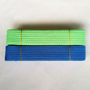 Ceinture de Taekwondo de haute qualité, ceinture d'arts martiaux colorée, ceinture de Judo, ceinture de Karaté, ceintures BJJ multicolores personnalisées, personnalisation de ceintures BJJ, OEM ODM - Product Image 1