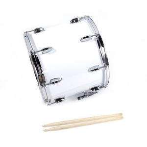 Professional 14 X 10 Inches Marching <b>Drum</b> Set with Key Strap White Metal Percussion Instrument with Maple Steel <b>Drum</b> Chambers - Product Image 4