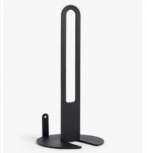 Support de serviettes en métal noir durable, parfait pour la salle de bain, la cuisine et les zones de lavage de bureau, fabriqué à la main - Product Image 1
