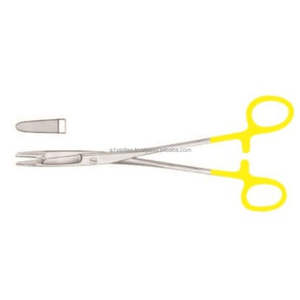 Porte-aiguilles manuels réutilisables A-1 VERITAS Olsen-Hegar 18 cm à pointe T/C, instruments chirurgicaux de suture |   Médical de haute qualité - Product Image 5