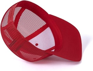 Gorras de camionero lisas de malla común con logotipo bordado personalizado de alta calidad, gorras deportivas unisex para hombre. - Product Image 4