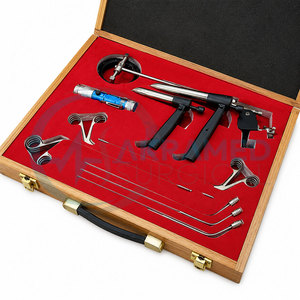 Set de Laringoscopio de Pedestal, Kit de Instrumentos Quirúrgicos Endoscópicos Laringeos Microquirúrgicos, Acero Inoxidable, Certificado CE, Reutilizable - Product Image 6