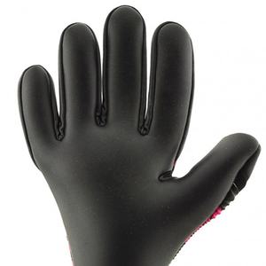 Gants de gardien de but de football professionnels, latex allemand, dos en silicone injecté, rouleaux négatifs pour le pouce, sangles attachées - Product Image 4