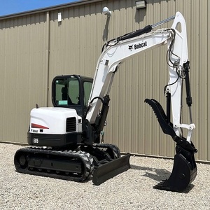 Miniexcavadora Bobcat de Calidad Premium con Orugas Hidráulicas para Trabajos Pesados de Construcción y Minería, Incluye Motor y Caja de Cambios - Product Image 1