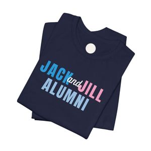 T-shirt graphique bleu Alumni en coton doux, col rond, manches courtes, vêtement décontracté pour tous les jours - Product Image 6