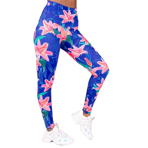 Leggings de sport pour femmes à imprimé marbré de qualité supérieure, séchage rapide, pour la course et le yoga, taille haute, pour l'entraînement - Product Image 6