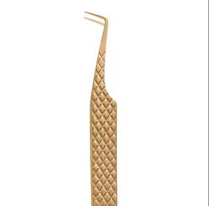 Pinzas para Pestañas de Acero Inoxidable con Punta de Fibra para Extensión de Pestañas - Product Image 2