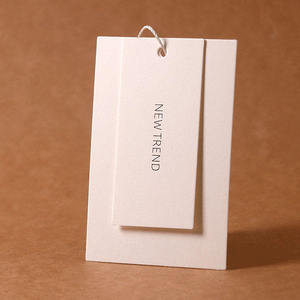 Etiquetas de Papel Personalizadas de Lujo para Ropa con Logotipo, Etiquetas de Alta Gama para Prendas de Marca - Product Image 6