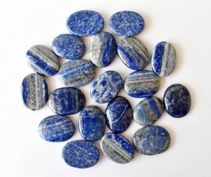 Piedras Planas Pulimentadas de Lapislázuli de Alta Calidad al por Mayor para Meditación, Decoración y Regalos - Product Image 1