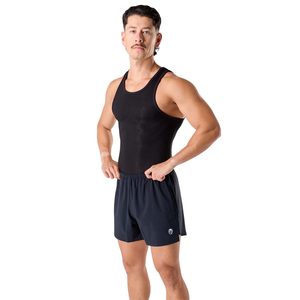 Pantalones Cortos Deportivos para Hombre, Cintura Elástica, Ligeros, de Secado Rápido, para Gimnasio, Running, Fitness, Ropa Deportiva OEM al por Mayor, Talla Real - Product Image 4