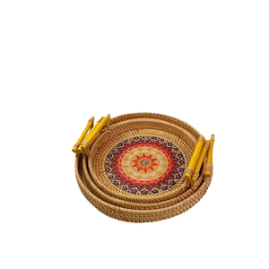 Cestas de Jacinto de Agua Tejidas a Mano, Multifuncionales, Vintage, Ecológicas, con Asa Cómoda, para Dormitorio y Sala de Estar, a Precio Económico - Product Image 1