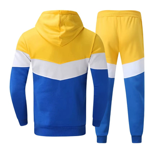 Streetwear <b>Tracksuit</b> Set Oversized Cotton Fleece Hoodie Jogger Two Piece Set Street Fashion Relaxed Fit Unisex <b>Tracksuit</b> - Product Image 5
