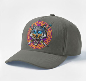 Gorra Trucker Transpirable con Malla en la Parte Trasera y Bordado, Gorra Casual para Hombre con Detalle de Costuras en el Panel Frontal - Product Image 6