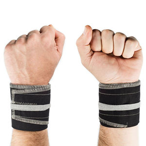 Professional Powerlifting Wrist Wraps for <b>Bench</b> Press Deadlift and Heavy Strength Training <b>Workout</b> Wraps for Unisex OEM Serviced - Product Image 6