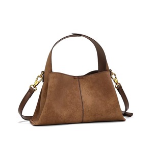 Bolso de Hombro de Cuero Genuino para Mujer, Estilo Vintage, Tipo Hobo, con Cierre, Gran Capacidad, Resistente al Agua - Product Image 3