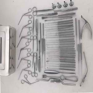 Juego de Instrumentos Manuales de Timpanoplastia de Acero Inoxidable Alemán, 60 Piezas, Microcirugía de Oído, Calidad ORL, Nuevo Instrumento Quirúrgico ISO - Product Image 4