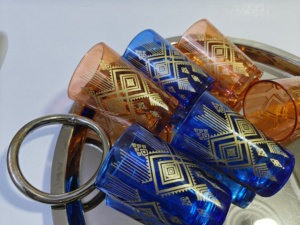 Juegos de té y café elegantes vasos de té marroquíes al por mayor - Product Image 1