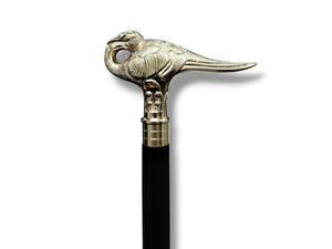 Handcrafted Black Wooden <b>Walking</b> Cane with Ornate Bird Head Handle Decorative Wood <b>Walking</b> <b>Stick</b> <b>for</b> <b>Men</b> and Women Vintage Style - Product Image 6