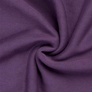 Sudadera con Capucha de Forro Polar para Mujer, Color Morado, Manga Larga, Color Sólido, Estilo Holgado, Informal, para Otoño, con Bolsillos, Transpirable - Product Image 4