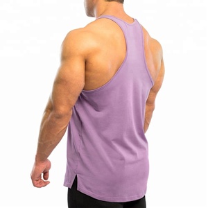 Débardeur de fitness sans manches pour homme, personnalisé, brodé à la machine, séchage rapide, respirant, pour la gym et les voyages, vente en gros - Product Image 6