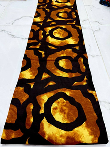 Auténtica Tela Africana de Cera Estampada de Kenia 100% Algodón para Artesanías Textiles, Prendas de Vestir y Diseño de Moda - Product Image 4