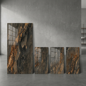 Carreaux de sol et de mur en porcelaine brillante Alessia Natural 800x1600mm, aspect marbre, design intérieur de luxe, garantie 5 ans, épaisseur 10mm - Product Image 1