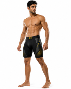 Men <b>Compression</b> Shorts Custom Logo Quick Dry Stretch Gym Running Training Sports Base Layer Tights OEM Wholesale Manufacturer - Product Image 4