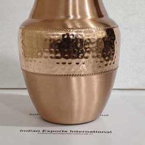 โถข้างเตียงทองแดงแท้ การออกแบบที่ได้รับแรงบันดาลใจจากงานตีขึ้นรูป ขวดทองแดงคุณภาพดีที่สุดรุ่นใหม่ล่าสุด ไออีไอ 31 - Product Image 3